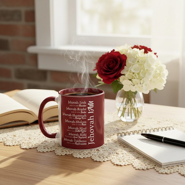 Caneca Nomes de Jeová (Criador carregado)