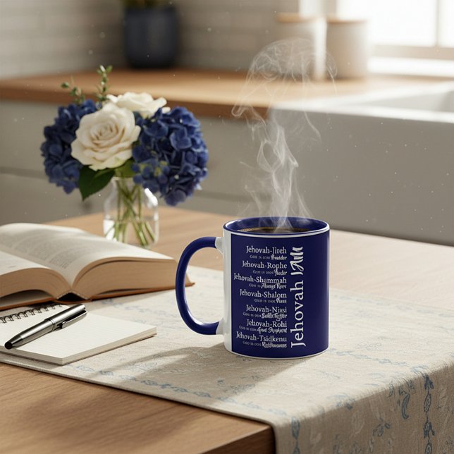 Caneca nomes de Jeová (Criador carregado)