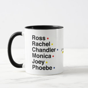 Caneca Nomes dos Personagens FRIENDS™