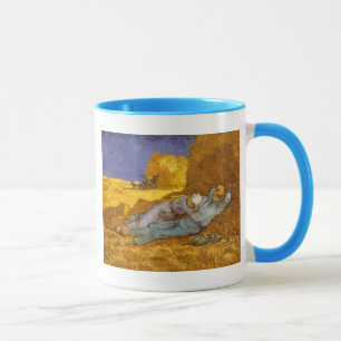 Caneca Noon, Descanse Do Trabalho Van Gogh, Bela Arte
