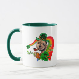 Caneca Norfolk Terrier St Patricks
