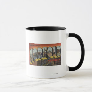 Caneca Norfolk, Virgínia - grandes cenas da letra