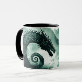 Caneca Norse Dragon Viking Samhain Halloween