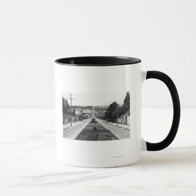 Caneca North Bend, Oregon Town View Photoshop (Direita)