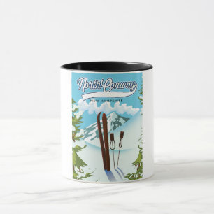Caneca North Conway New Hampshire, para esqui