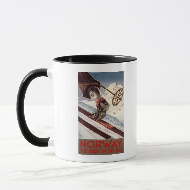 Caneca Noruega - A Casa do Esqui (Esquerda)
