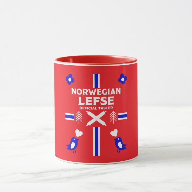 Caneca Norueguês - Esquerda Flatpão Apron (Centro)