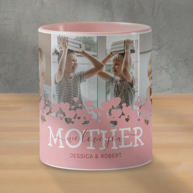 Caneca Nós Amamos Você Mãe 3 Foto (Criador carregado)