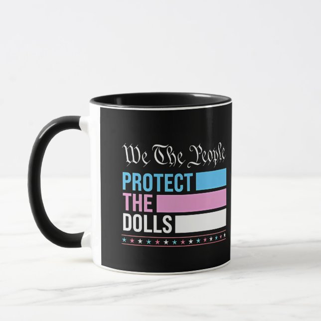 Caneca Nós, as Pessoas, protegemos o transgênero LGBT das (Esquerda)