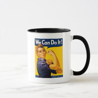 Caneca Nós podemos fazê-lo! Rosie o vintage WW2 do