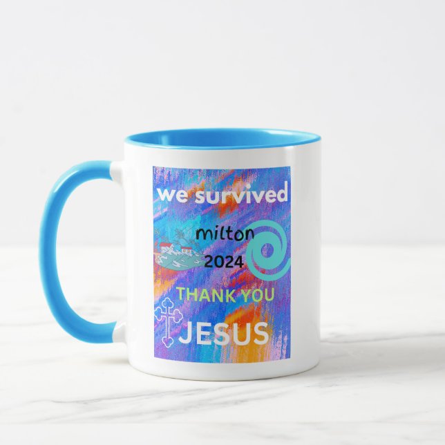 Caneca nós sobrevivemos ao milton 2024 (Esquerda)
