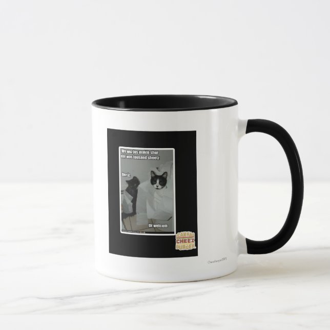 Caneca Nós sur do makin do jus do wuz (Direita)