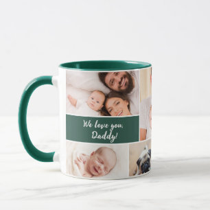 Caneca Nós te amamos Papai! Primeiro dia dos pais Foto Ve