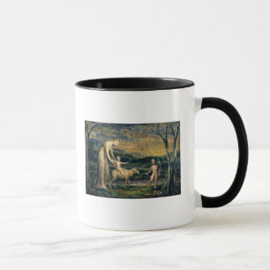 Caneca Nossa senhora com o Jesus e o St John infantis