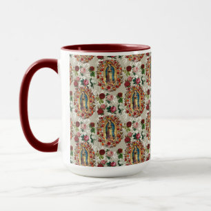 Caneca Nossa Senhora de Guadalupe Virgem Maria Santo cató