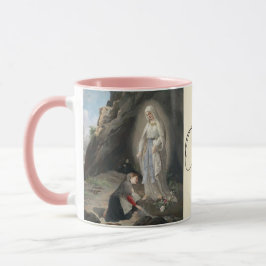 Caneca Nossa Senhora de Lourdes, Santo católico Mug de Ca