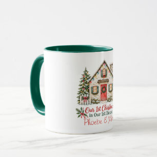 Caneca Nosso 1º Natal em Nossa 1ª Casa