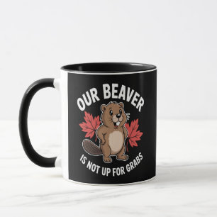 Caneca Nosso Castor Não Está à Venda