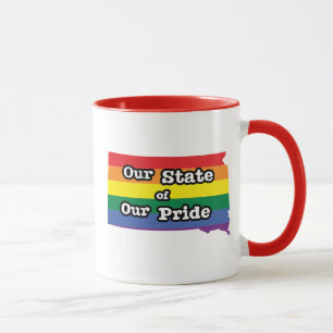 Caneca Nosso Estado de Orgulho Dakota do Sul
