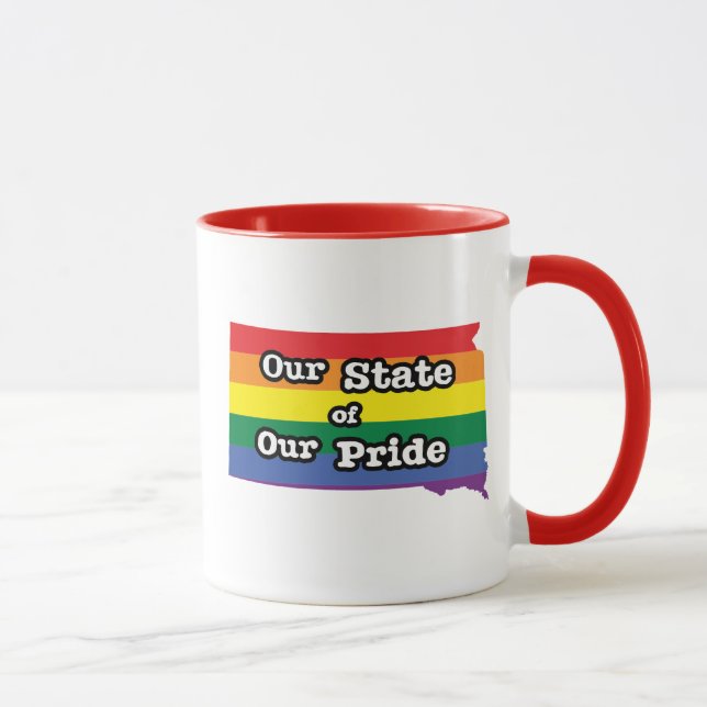 Caneca Nosso Estado de Orgulho| Dakota do Sul (Direita)