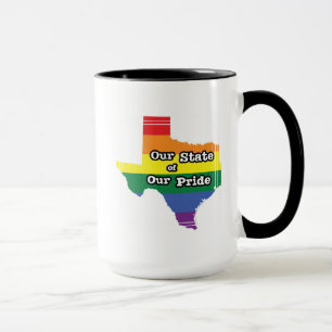 Caneca Nosso Estado de Orgulho Texas