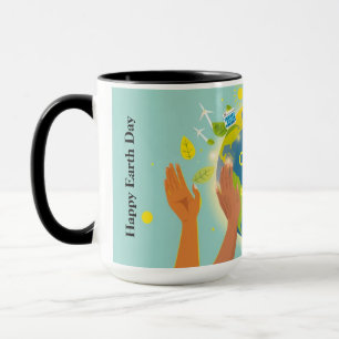 Caneca Nosso Poder Nosso Planeta Empoderamento Radiante