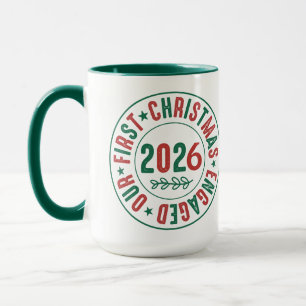 Caneca Nosso Primeiro Natal Feriado Em Café