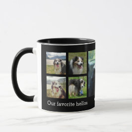 Caneca Nossos hellos favoritos e a foto de despedida mais