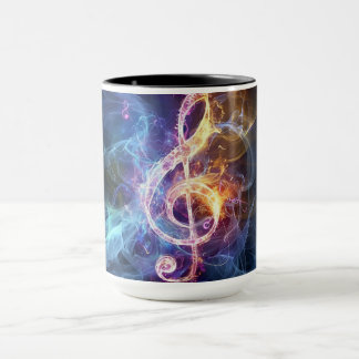 Caneca Nota Musical: Limpeza Treble