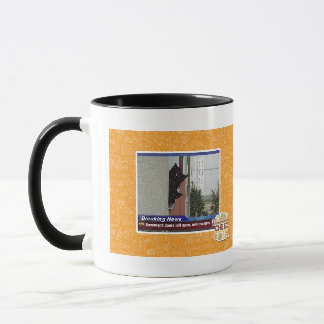 Caneca Notícias de última hora 2 (Esquerda)