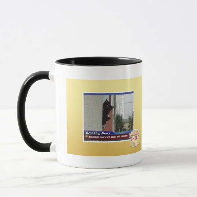 Caneca Notícias de última hora 2 (Esquerda)