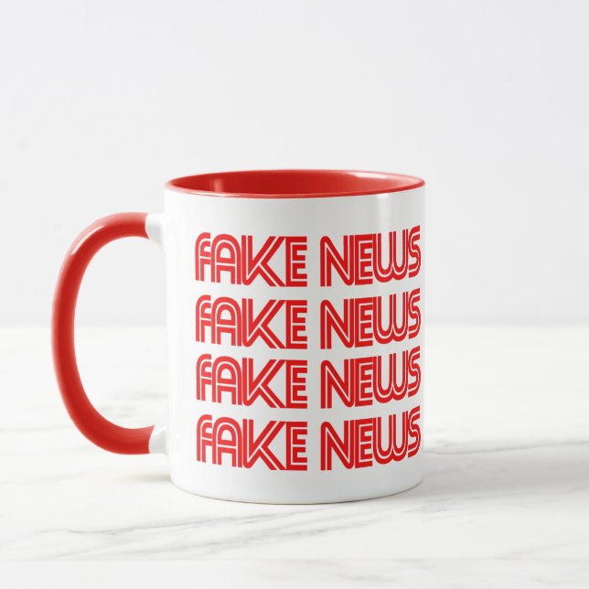 Caneca Notícias falsas (Esquerda)
