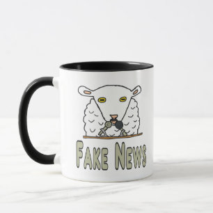Caneca Notícias falsas
