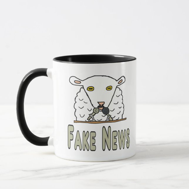 Caneca Notícias falsas (Esquerda)