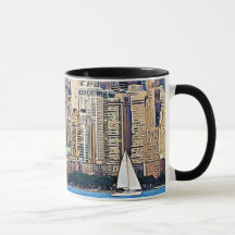 Nova Iorque Manhattan - Coffee Mug