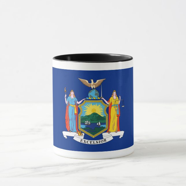 Caneca Nova Iorque: O Estado do Império, Lança Grande Maç (Centro)