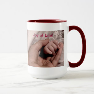 Caneca Nova Mãe e Bebê - Alegria da Vida