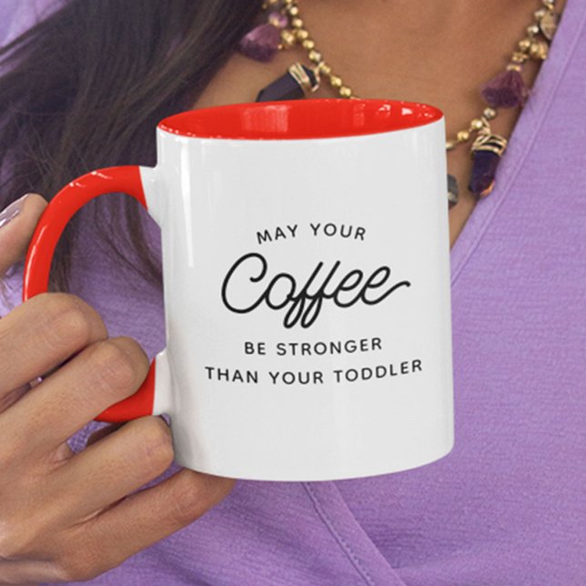 Caneca Nova Mãe Engraçada Oferece Dia de as mães de Tipog (Criador carregado)