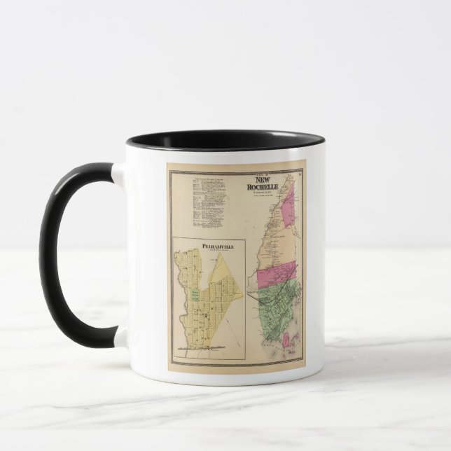Caneca Nova Rochelle, Cidade de Pelhamville (Esquerda)