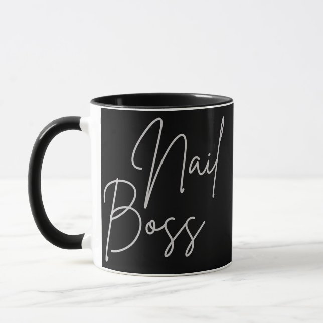 Caneca Novelty Nail Boss Pocket Life Nail Gifs  (Esquerda)