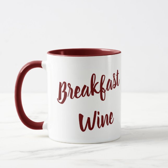 Caneca Novidade Engraçada Do Café Da Manhã (Esquerda)