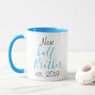 Caneca Novo Meio-Irmão Parente da Família Azul