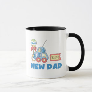 Caneca Novo papai do carro é t-shirt e presentes de um