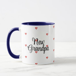 Caneca Novo Presente para Avô, Nós Te Amamos Vovô, Vovô