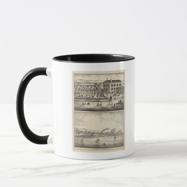 Caneca Novo Rio Vista, Academia (Esquerda)