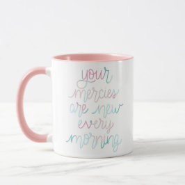 Caneca Novos Compaixões Pastel Mug