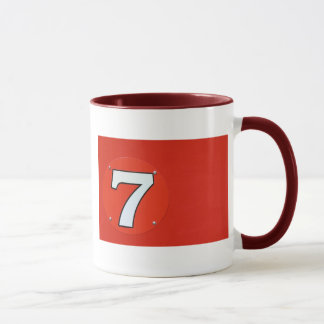 Caneca Número da Sorte Sete