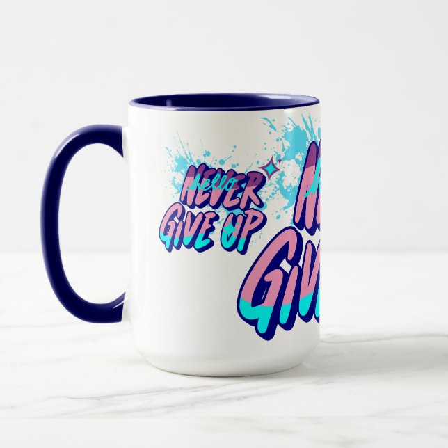 CANECA NUNCA DESISTA  (Esquerda)