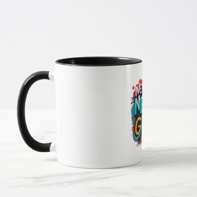 Caneca Nunca desista (Esquerda)