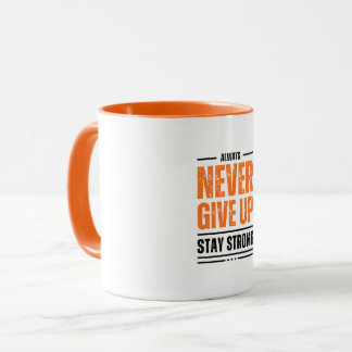 Caneca Nunca Desistir De Mug